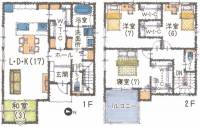 愛媛県松山市東垣生町 松山市東垣生町 一戸建 の間取り