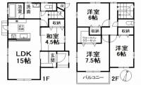 愛媛県松山市森松町 松山市森松町 一戸建 の間取り