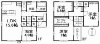 愛媛県松山市枝松2丁目 松山市枝松 一戸建 の間取り