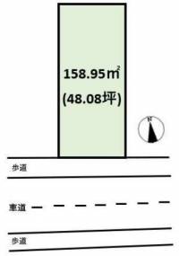 愛媛県松山市高砂町3丁目 松山市高砂町  の区画図