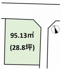 愛媛県松山市山西町 松山市山西町  の区画図