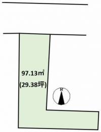 愛媛県松山市勝山町1丁目 松山市勝山町  の区画図