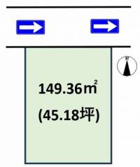 愛媛県松山市鉄砲町 松山市鉄砲町  の区画図