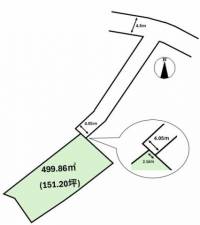 愛媛県伊予市稲荷 松山市河野中須賀  の区画図