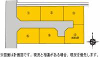 松山市東垣生町464-4 松山市東垣生町 5号地の区画図