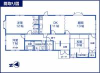 伊予郡松前町筒井431 伊予郡松前町筒井 一戸建 リニューアル住宅筒井の間取り