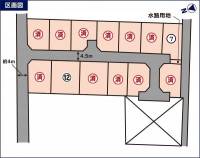 伊予郡松前町筒井 伊予郡松前町筒井 7号地の区画図