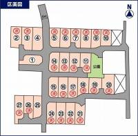 伊予市下吾川1649-25 伊予市下吾川 1号地の区画図