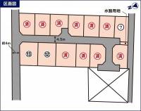 伊予郡松前町筒井 伊予郡松前町筒井 12号地の区画図