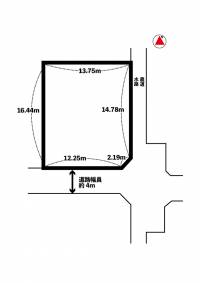 松山市土居田町779番1 松山市土居田町 の区画図