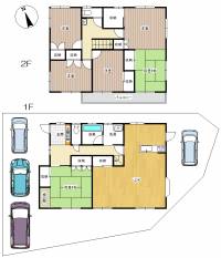 松山市堀江町375-4 松山市堀江町 一戸建 の間取り