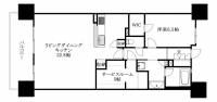 松山市南持田町 ウェリス南持田緑彩苑 の間取り