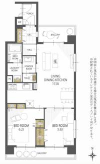 松山市三番町4丁目 ヴァン・ヴィヴァン三番町 の間取り