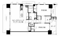 松山市岩崎町2丁目 クレアホームズグラン岩崎ザ・プレミアム の間取り