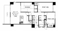 松山市築山町 シビルタワーエンブレム の間取り