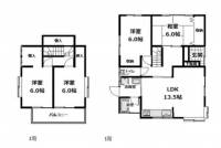 伊予郡砥部町高尾田 伊予郡砥部町高尾田 一戸建 の間取り