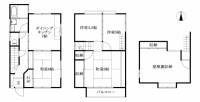 松山市岩崎町1丁目 松山市岩崎町 一戸建 の間取り