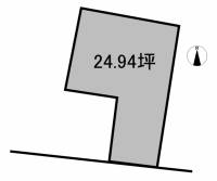 伊予市下吾川 伊予市下吾川  の区画図