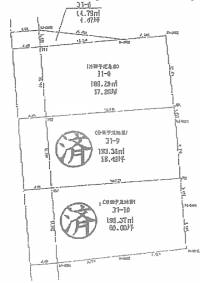 松山市上市1丁目 松山市上市  の区画図