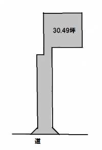 松山市北井門2丁目 松山市北井門  の区画図