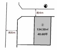 松山市北斎院町 松山市北斎院町  の区画図