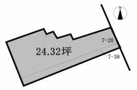 松山市北立花町 松山市北立花町  の区画図