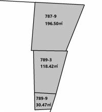 松山市道後一万 松山市道後一万  の区画図