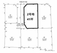 松山市星岡3丁目 松山市星岡  の区画図