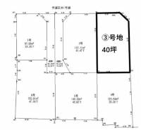 松山市星岡3丁目 松山市星岡  の区画図