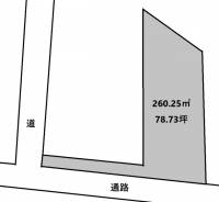 松山市久米窪田町 松山市久米窪田町  の区画図