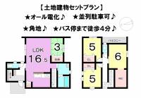 松山市余戸中４丁目 松山市余戸中 一戸建 B号地の間取り