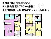 松山市東垣生町 松山市東垣生町 一戸建 2号棟の間取り