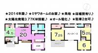 松山市南白水３丁目 松山市南白水 一戸建 の間取り