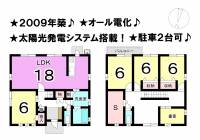 松山市清住２丁目 松山市清住 一戸建 の間取り