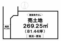 松山市余戸中３丁目 松山市余戸中  の区画図