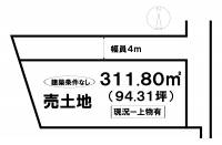 松山市祓川２丁目 松山市祓川  の区画図