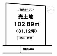 松山市雄郡２丁目 松山市雄郡  の区画図