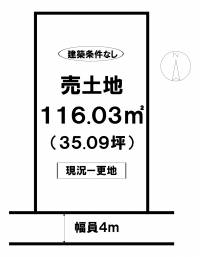 松山市北斎院町 松山市北斎院町  の区画図