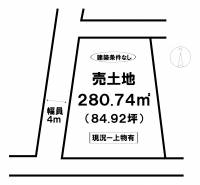 松山市西垣生町 松山市西垣生町  の区画図