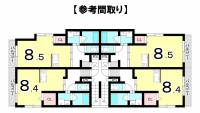 松山市清水町３丁目 （一棟マンション）清水町3丁目 の間取り