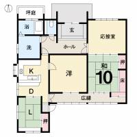 松山市生石町125-2 松山市生石町 一戸建 の間取り