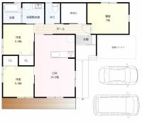 松山市北斎院町256 松山市北斎院町 一戸建 5号地の外観