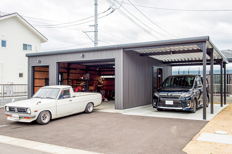 GARAGE DESIGN TOYBOX (株)ヨコイ 外構デザイン事業本部の実例・施工