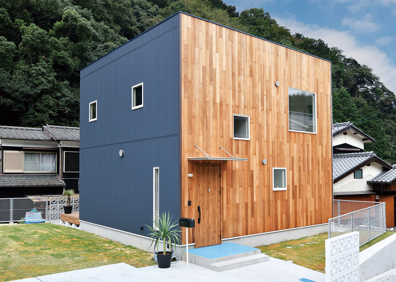 株 七福ホームの住宅実例 Zero Cube Box2で叶えた カリフォルニアスタイルの家 愛媛の家