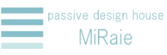(株)passive design house MiRaie ロゴ