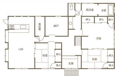 有 西畑建設の住宅実例 暮らしながら健やかに 自然素材で造り上げる日本家屋 愛媛の家